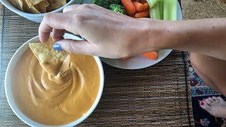 Cashew Queso The Best Vegan Cheese Sauce [upl. by Warwick13]