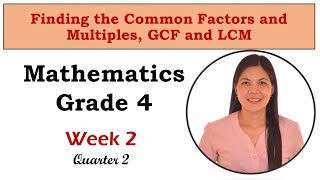 Grade 4 GCF and LCM [upl. by Mulcahy]