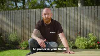 How To Use Ronseal Decking Protector  Ronseal DIY Tips [upl. by Francois]