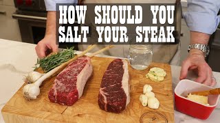 How to Salt Your Steak [upl. by Macilroy]