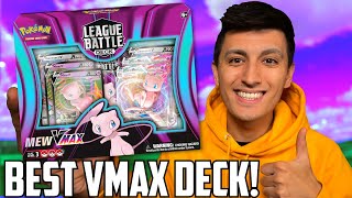 Mew VMAX League Battle Deck ReviewOpening [upl. by Dyanne787]