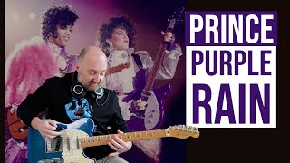 How to Play quotPurple Rainquot by Prince  Wendy Melvoin Guitar Lesson [upl. by Mcgill]