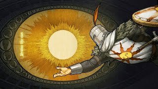 Dark Souls 1 Secret Ending Solaire Ending  Solaire finds his very own sun [upl. by Ynahteb]