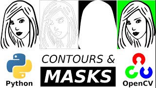 Contours amp Masks using Python amp OpenCV  How to separate object from image background [upl. by Hugibert]