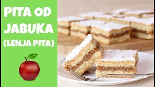 Pita od jabuka  Lenja pita  najbolji recept [upl. by Lipscomb]