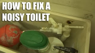 How To Fix a Noisy Toilet After Flushing [upl. by Idna900]