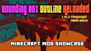 Minecraft 1165  Bounding Box Outline Reloaded mod [upl. by Teragram433]