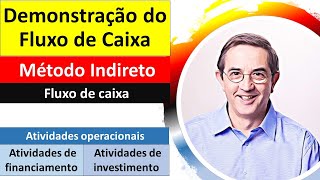 46  Demonstração do Fluxo de Caixa  Método Indireto  Contabilidade [upl. by Arlynne]