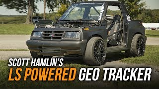 Scott Hamlins LS Powered 1996 Geo Tracker [upl. by Avlem]