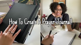 How To Create A Prayer Journal  Extremely Simple Layout  Enhance Your Prayer Life [upl. by Llezniuq]