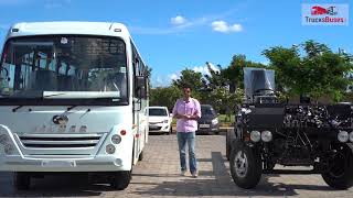 Eicher Starline Bus Review  Eicher 1090L Bus Price Mileage Specs  TrucksBusescom [upl. by Cristina]