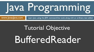 Learn Java Programming  BufferedReader Tutorial [upl. by Whitman]