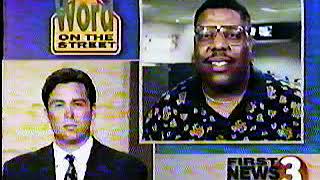 Greg quotThe Hitmanquot Williams Introducing Power 939 on KSN May 1995 [upl. by Mcnully]