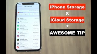 iPhone Storage x iCloud Storage  AWESOME Tip [upl. by Chapnick]