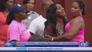 Wife of Raleigh murder victim has emotional outburst in court [upl. by Jeffcott]