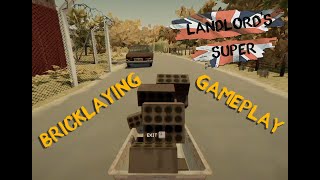 Repairing Brickwork on the House Landlords Super Gameplay [upl. by Vershen]