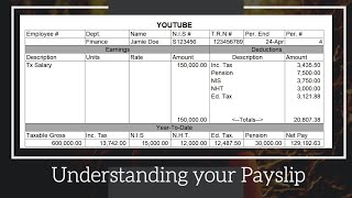 Payroll Taxes  Understanding your Payslip [upl. by Ignacia745]