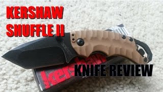 Kershaw Shuffle II Knife Review [upl. by Alaikim]