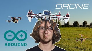 How I made a flying drone  DIY Arduino drone  Quadcopter [upl. by Ilek70]