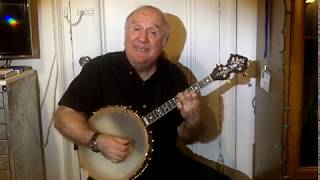 quotMargiequot DixielandNew Orleans Jazz Eddy Davis Tenor Banjo [upl. by Eitsym]