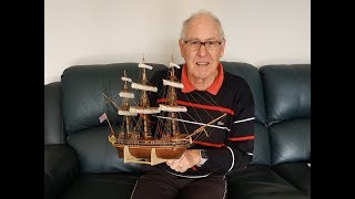 Building the model ship HMS President 1760  from a kit by Sergal Mantua [upl. by Norina]