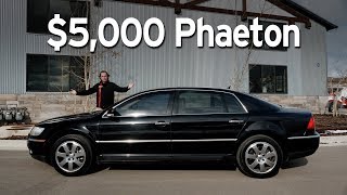 Bought a Cheap VW Phaeton  Big Sedan Challenge  Everyday Driver [upl. by Ordnasela97]