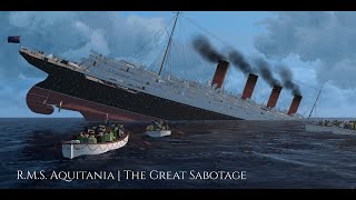 RMS Aquitania  The Great Sabotage [upl. by Cinom]