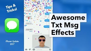 iPhone 2016 Text Message Effects STILL WORKS [upl. by Asilim]