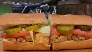 How to make a Oyster amp Shrimp Po Boy  Recipe [upl. by Lunn]