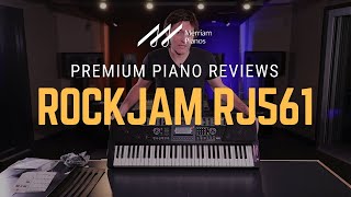 🎹RockJam RJ561 Electronic 61 Key Digital Keyboard Unboxing  Affordable Keyboard for Beginners🎹 [upl. by Aisatana]