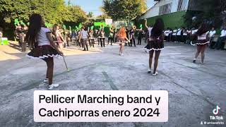 PELLICER MARCHING BAND ENERO 2024 [upl. by Roderick]