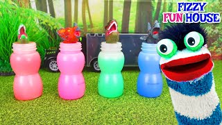 Fizzy Helps Finding Dinosaurs  Fun Video for Kids [upl. by Idette]