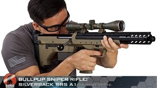 Bullpup Sniper Rifle Silverback SRS A1 Desert Tech – RedWolf Airsoft RWTV [upl. by Zimmer]