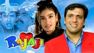 Rajaji HD  Hindi Full Movies  Govinda  Raveena Tandon  Bollywood Movie  With Eng Subtitles [upl. by Ydnerb708]