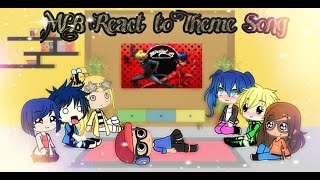 MLB react to theme songamvMiraculous LadybugGacha Life [upl. by Nuli]