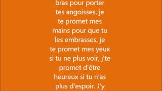 Johnny Hallyday je te promet lyrics [upl. by Aldus728]