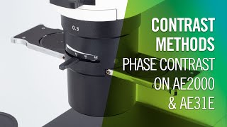 Contrast Methods  Phase Contrast on AE2000 amp AE31E  by Motic Europe [upl. by Ani]