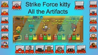 All the Artifacts in Strike Force Kitty 2 [upl. by Anikahs]