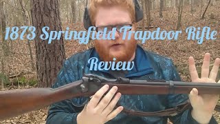 Springfield 1873 trapdoor rifle Review [upl. by Heyra]