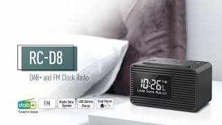 Panasonic DAB FM Clock Radio RCD8 [upl. by Meehar988]