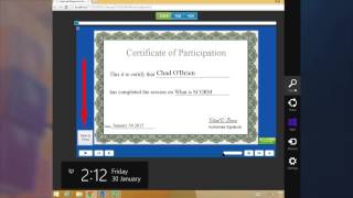 How to Print Certificate [upl. by Atirehs]