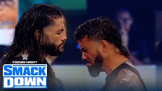 Universal Champion Roman Reigns reminds Jey Uso of his consequences  FRIDAY NIGHT SMACKDOWN [upl. by Siger]