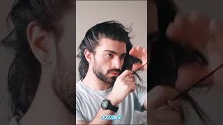 How To Perfectly Tie A Man Bun [upl. by Nellek907]