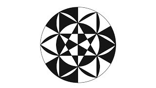 Geometric Patterns Drawing  EASY [upl. by Nosrak833]