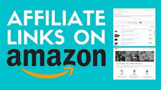 How To Create An Amazon Affiliate Link Affiliate Marketing For Beginners [upl. by Novhaj738]