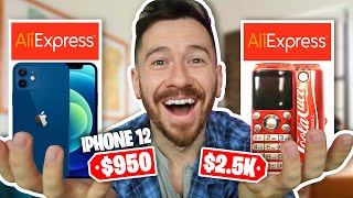 I Bought All The Phones On AliExpress [upl. by Aara]