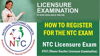 How to Register for NTC Exam  Teacher Licensure Examination [upl. by Laurens]