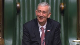 Sir Lindsay Hoyle elected speaker of House of Commons [upl. by Ynotna640]