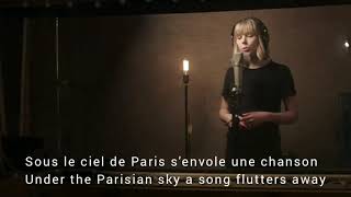 Sous le ciel de Paris  Pomplamoose  English lyrics [upl. by Muhammad]