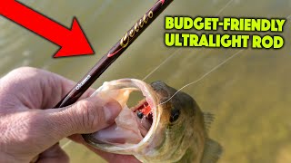 Fishing With The OKUMA CELILO Ultralight Rod First Impressions [upl. by Nosretep]